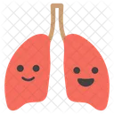 Poumons Systeme Respiratoire Organe Du Corps Icône