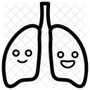 Poumons Systeme Respiratoire Organe Du Corps Icône