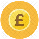 Pounds Coin Streamline Kameleon Icon