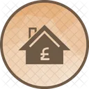 Pound Home House Icon