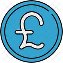 English Pound Cash Icon