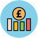 Pound Graph Financial Icon