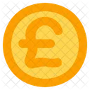 Pound Coin Banking Icon