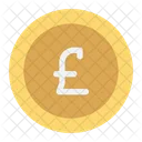 Pound Sterling Currency Money Icon