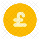 Pound Sterling Coin Money Icon