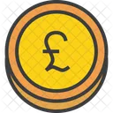 Pound Sterling Coin Icon