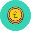 Pound Sterling Coin Icon