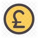 Pound Coin Currency Icon