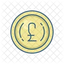 Pound Coin Finance Icon