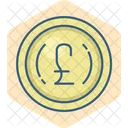 Pound Coin Finance Icon