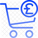 Pound Cart Icon