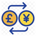 Pound And Yen Exchange  Icon