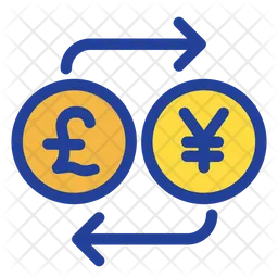 Pound And Yen Exchange  Icon