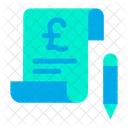 Bill Payment Pound Icon