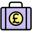 Pound Briefcase Pound Money Icon