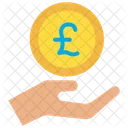 Pound Charity Charity Pound Care Icon