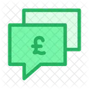 Chat Bubble Pound Chat Business Chatting Icon