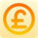 Pound Circle Money Currency Icon