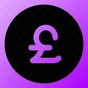 Pound Circle Icon