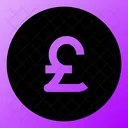 Pound Circle Icon