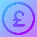 Pound Circle Icon