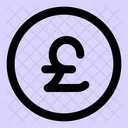 Pound Circle Icon