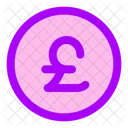 Pound Circle Icon