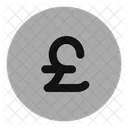 Pound Circle Icon