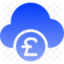 Pound Cloud Icon