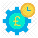 Pound Cogwheel  Icon