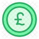 Coin Currency Pound Icon