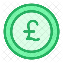 Pound Coin  Icon