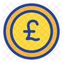 Coin Currency Pound Icon