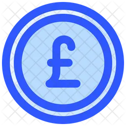 Pound Coin  Icon