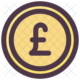 Pound Coin  Icon