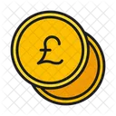 Coin Poundsterling Pounds Icon