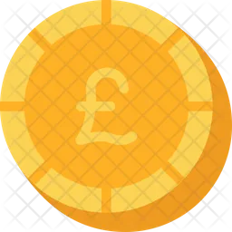 Pound Coin  Icon