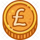 Pound Coin Sterling Icon