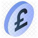 Pound Coin Cash Coin Money Coin Icon