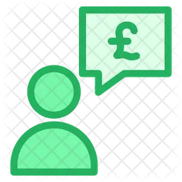 Pound Conversation  Icon