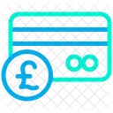 Pound Credit Card  Icon