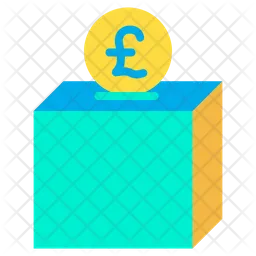 Pound Donation  Icon