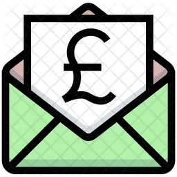 Pound Envelope  Icon