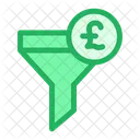 Funnel Pound Filter Icon
