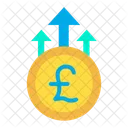 Pound Growth Business Growth Money Growth Icon