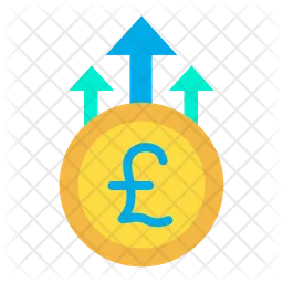 Pound Growth  Icon