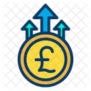 Pound Growth Business Growth Money Growth Icon