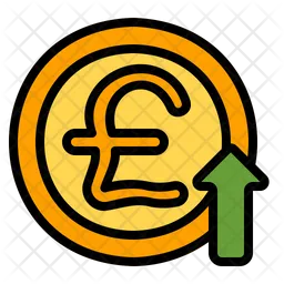 Pound Growth  Icon