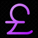 Pound Pound Square Money Icon