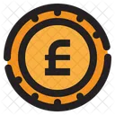 Pound Currency Exchange Digital Currency Icon